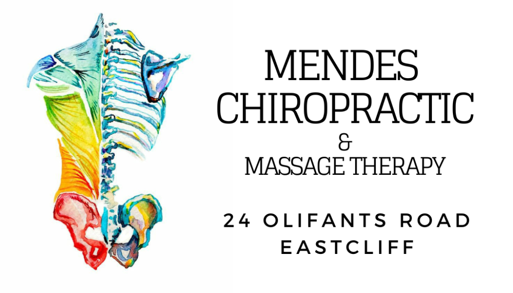 Mendes Chiropractic & Massage Therapy Business Card