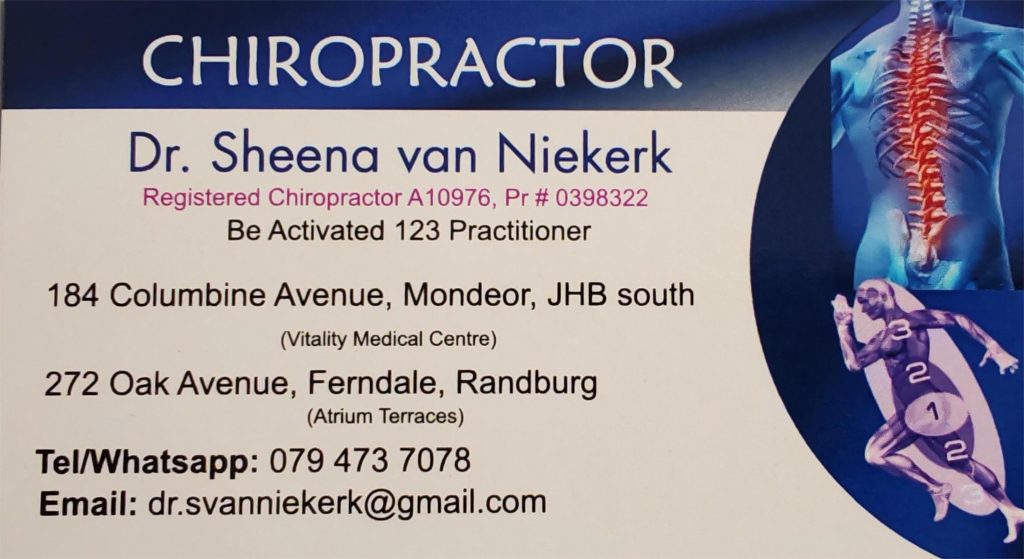 Dr Sheena van Niekerk